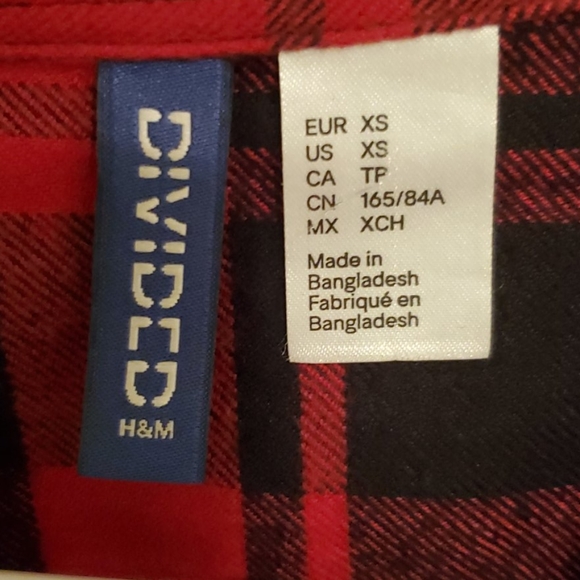 Classic Red & Black Flannel/100% Cotton - Picture 3 of 4